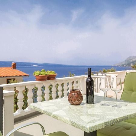 Lovely Apartment In Brela With House Sea View Ngoại thất bức ảnh
