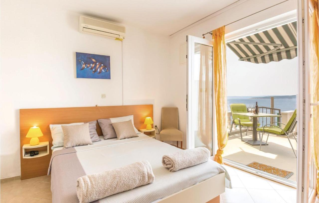 Lovely Apartment In Brela With House Sea View Ngoại thất bức ảnh