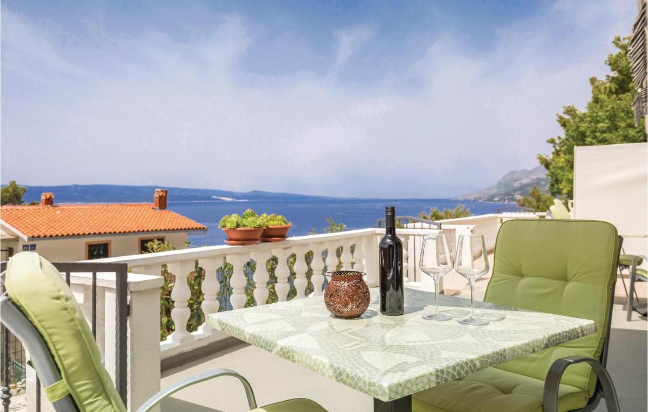 Lovely Apartment In Brela With House Sea View Ngoại thất bức ảnh